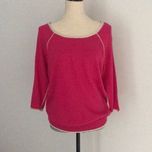 Lightweight pink sweater.  NWT